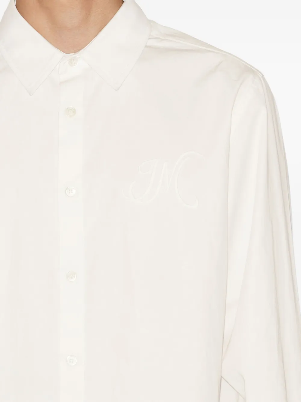 Isabel Marant Hemd Mit Stickerei In White