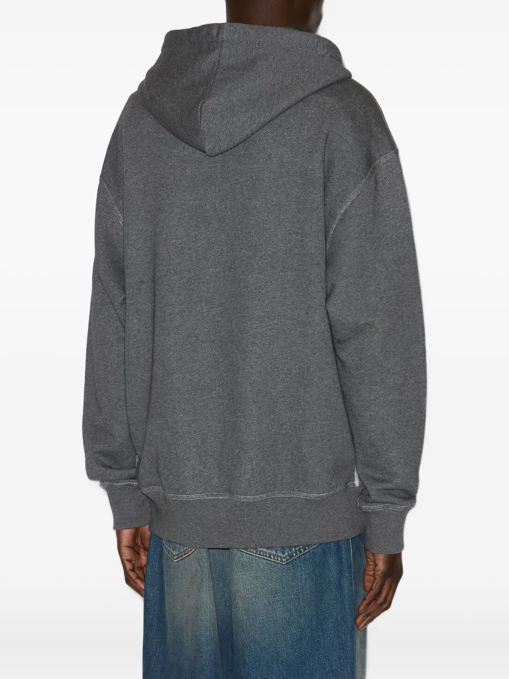MARANT Hoodie met geborduurd logo Grijs