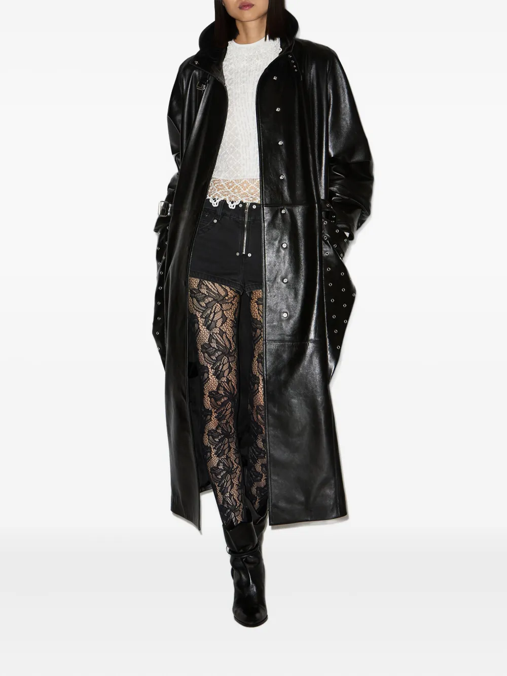 ISABEL MARANT Cesira coat | Leather Coats | Image 2