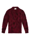 ISABEL MARANT Mickaella sequin-embellished pullover - Red