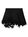 ISABEL MARANT Reana lace-trimmed skirt - Black