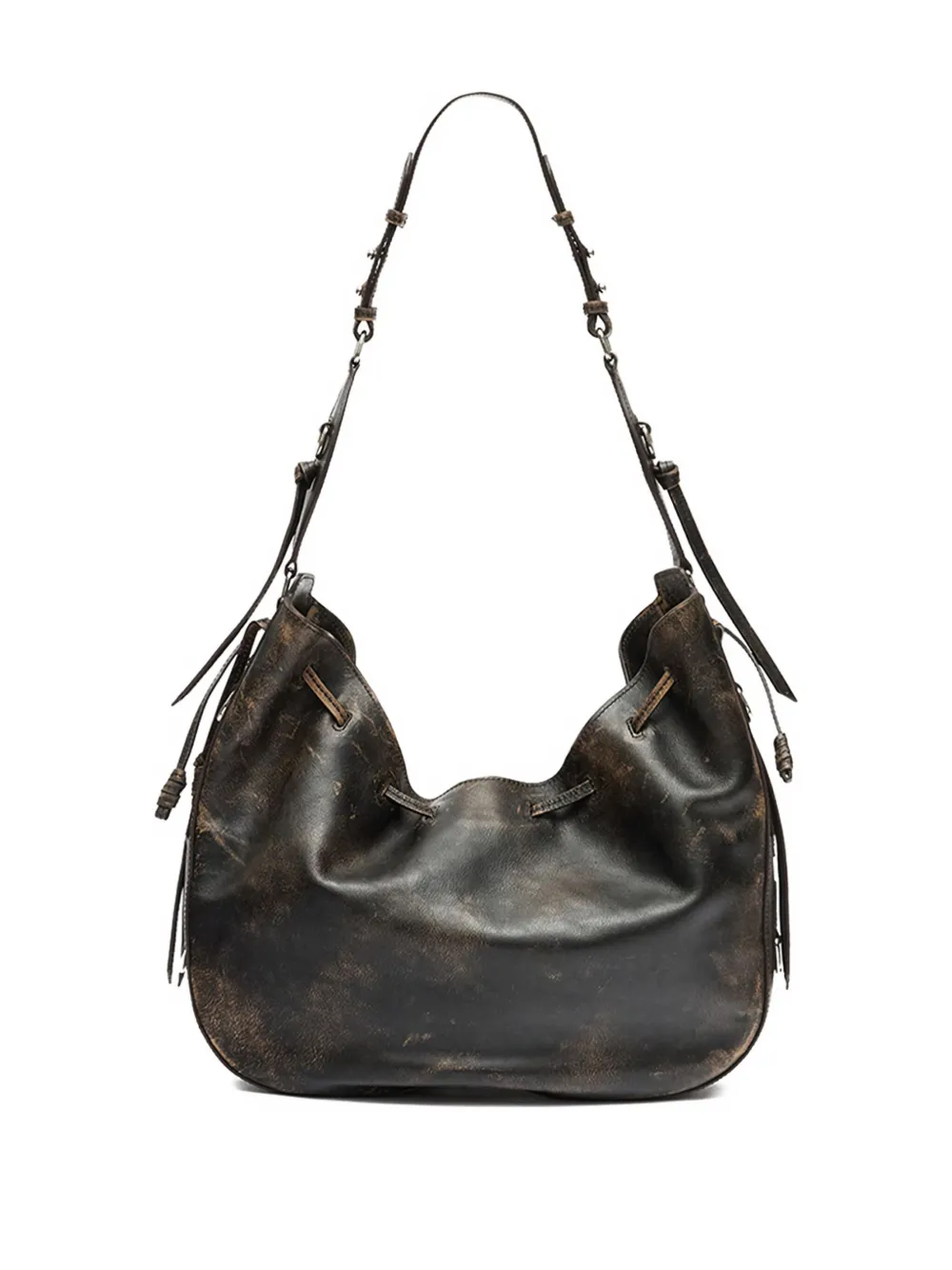 Isabel Marant Bolton Hobo Shoulder Bag In Brown