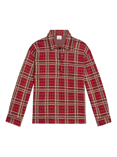 ISABEL MARANT Bruna 格纹棉衬衫