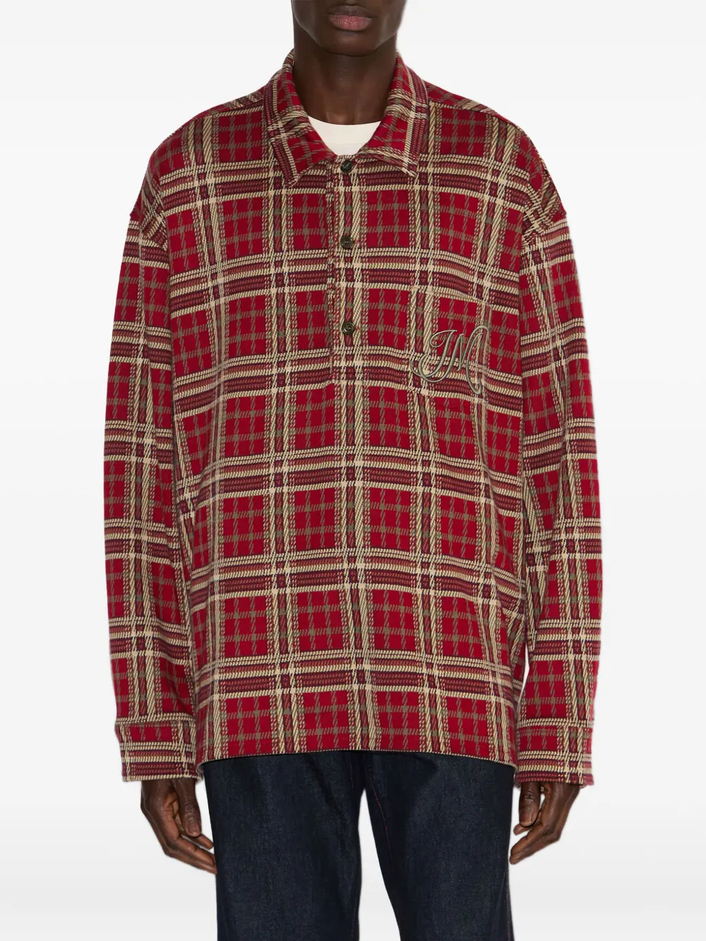 Isabel Marant Orelien Polo In Red