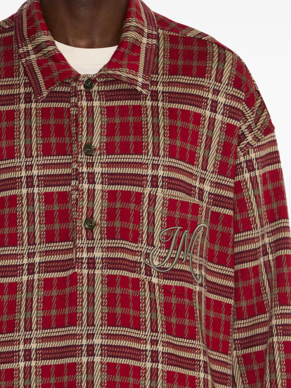 Isabel Marant Orelien Polo In Red