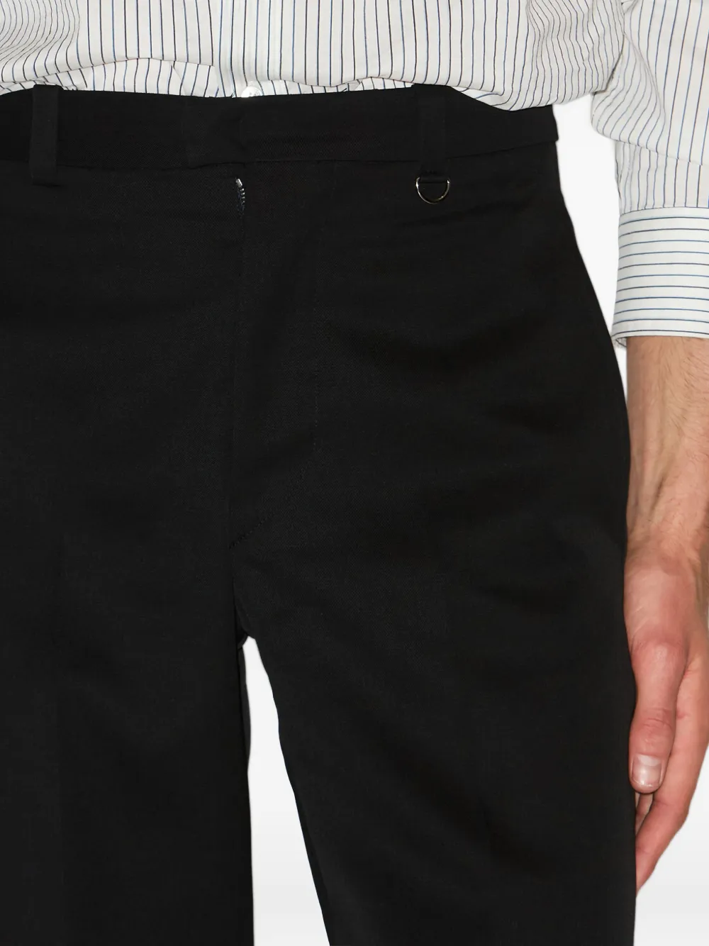 Isabel Marant Donovan Pleated-front Trousers In Black