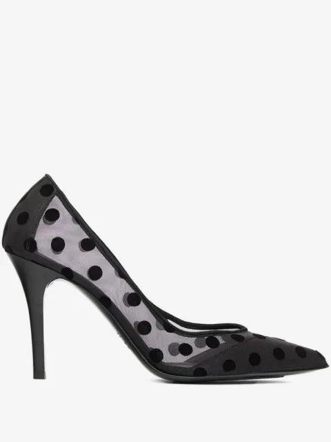ISABEL MARANT Pristy polka dot tulle pumps