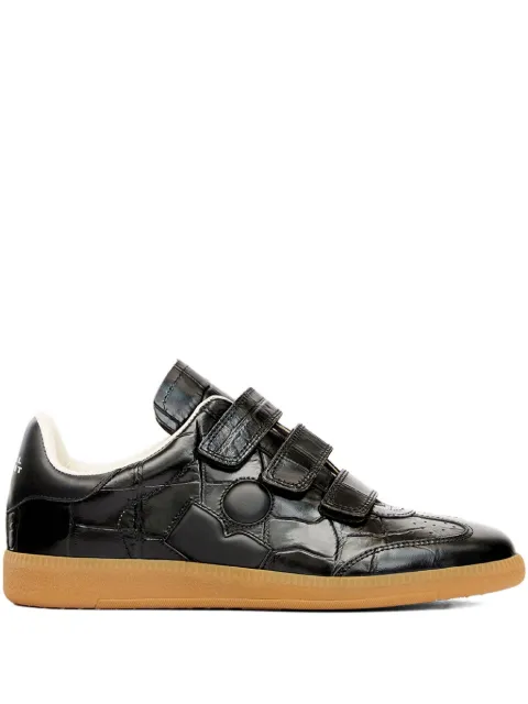 ISABEL MARANT Beth crocodile-effect sneakers