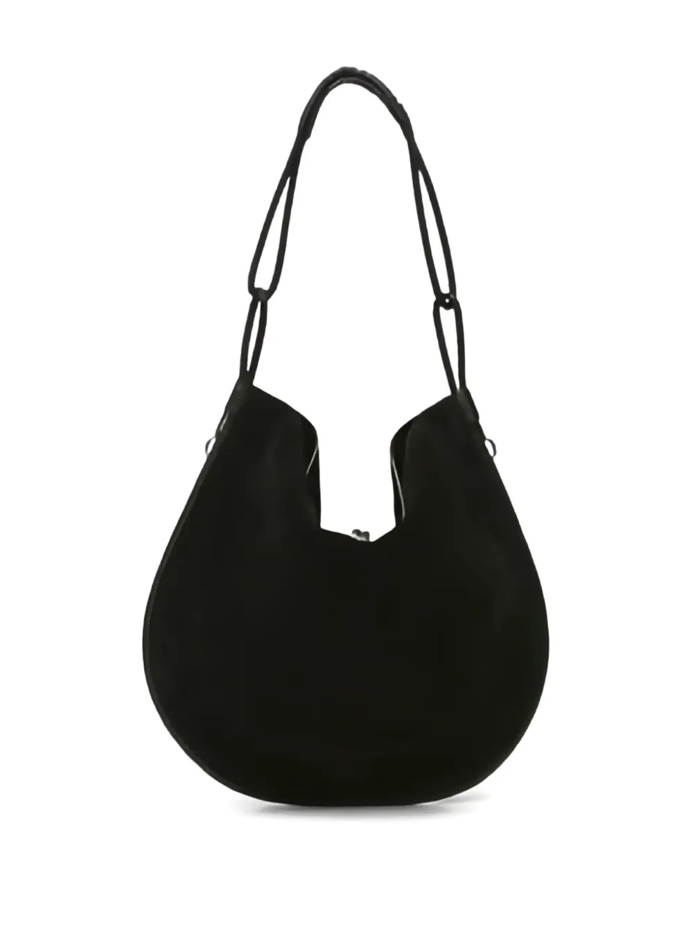 Isabel Marant Oskan Suede Shoulder Bag In Black