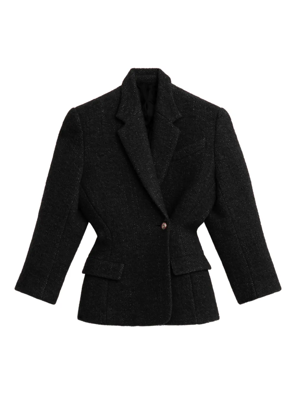 ISABEL MARANT Gallie double-breasted coat | Black | Image 1