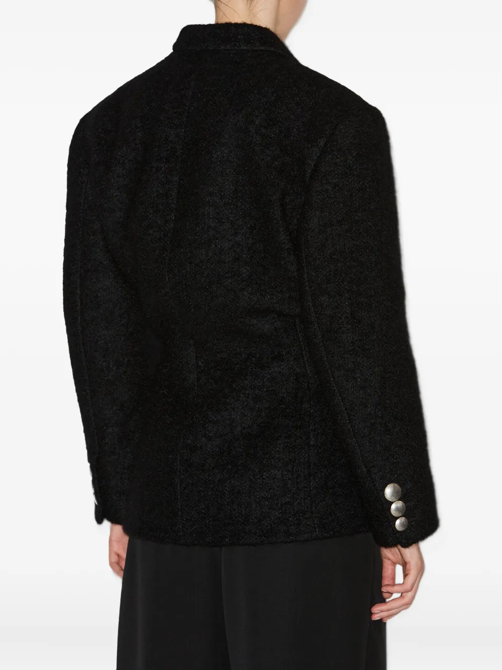 Isabel Marant Gallie Double-breasted Coat In Black