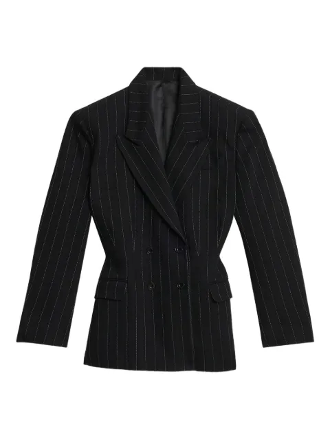 ISABEL MARANT pinstripe-pattern double-breasted blazer