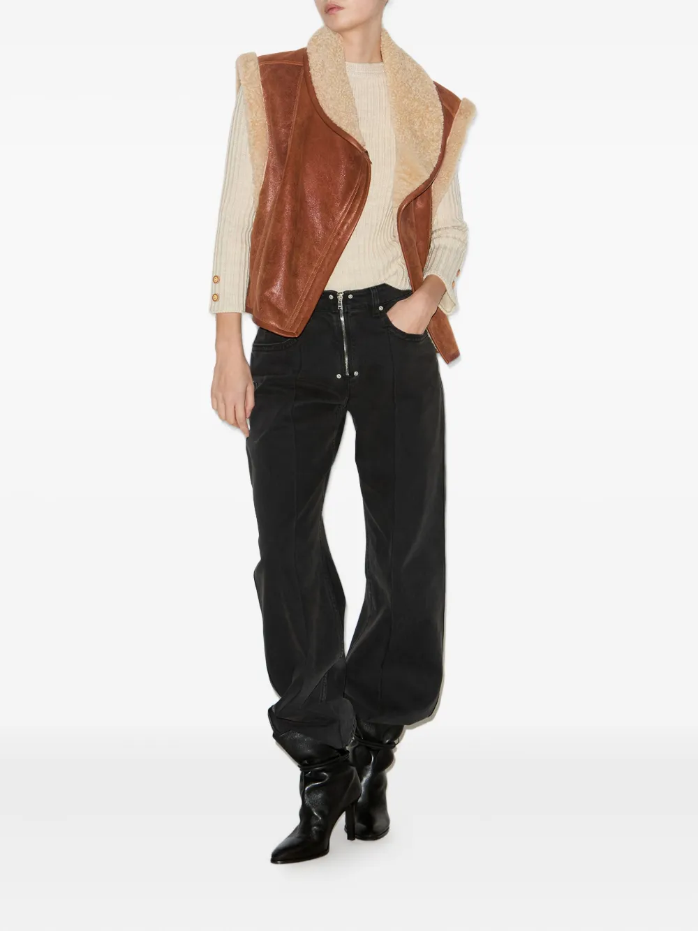 Isabel Marant Alime Jacket In Brown
