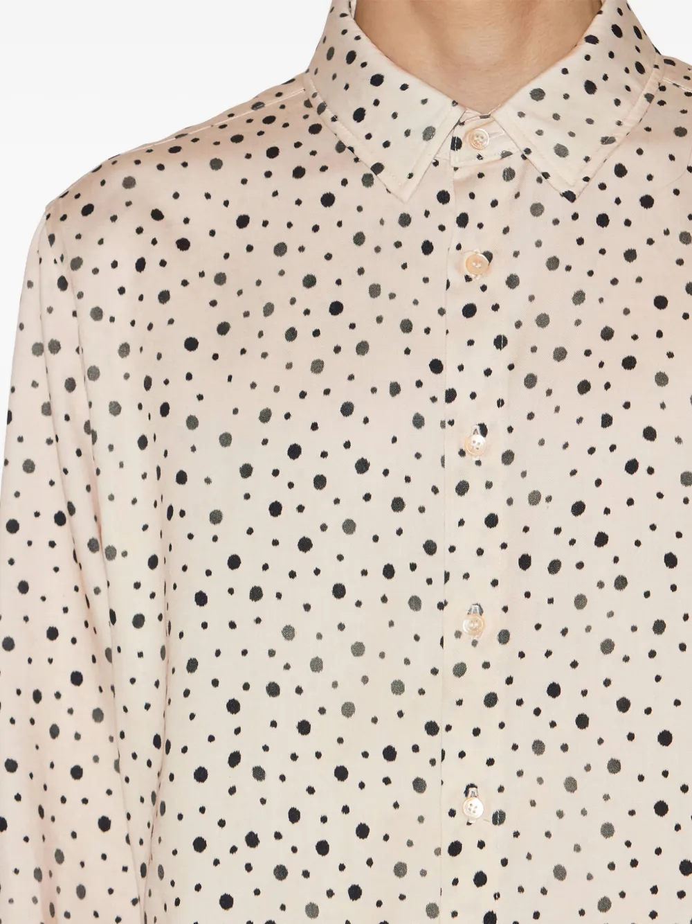 Isabel Marant Polka-dot Shirt In Neutral