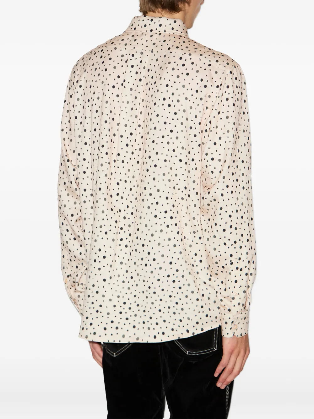 Isabel Marant Polka-dot Shirt In Neutral