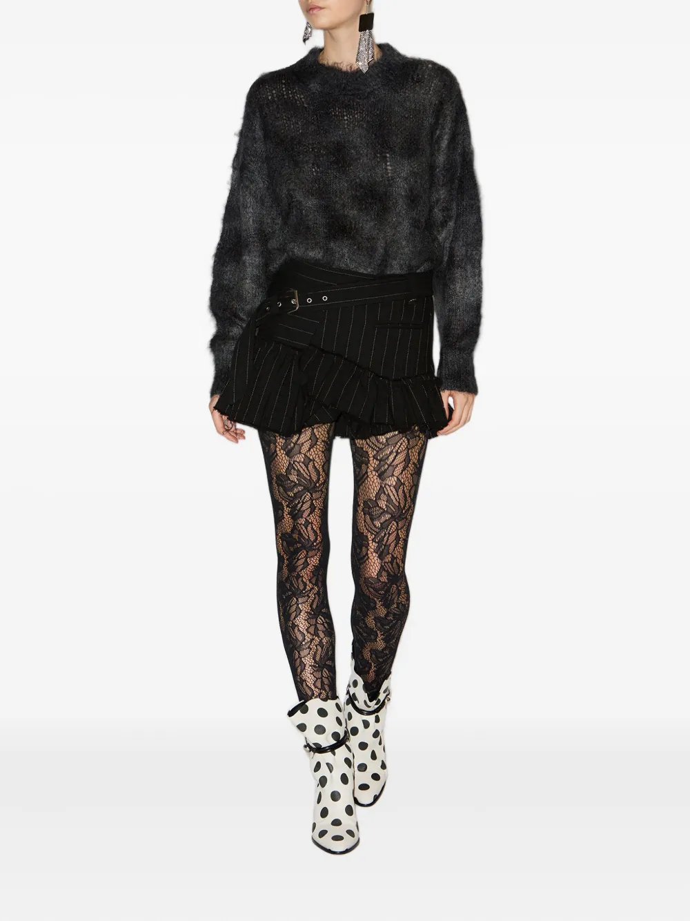 Isabel Marant Myriam Wool Sweater In Black