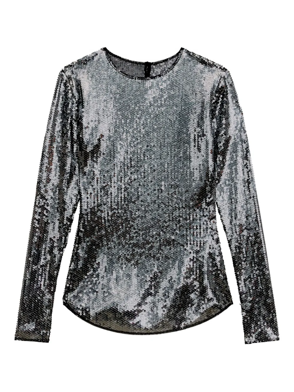 ISABEL MARANT Hilda sequin long-sleeve top | Black | Image 1