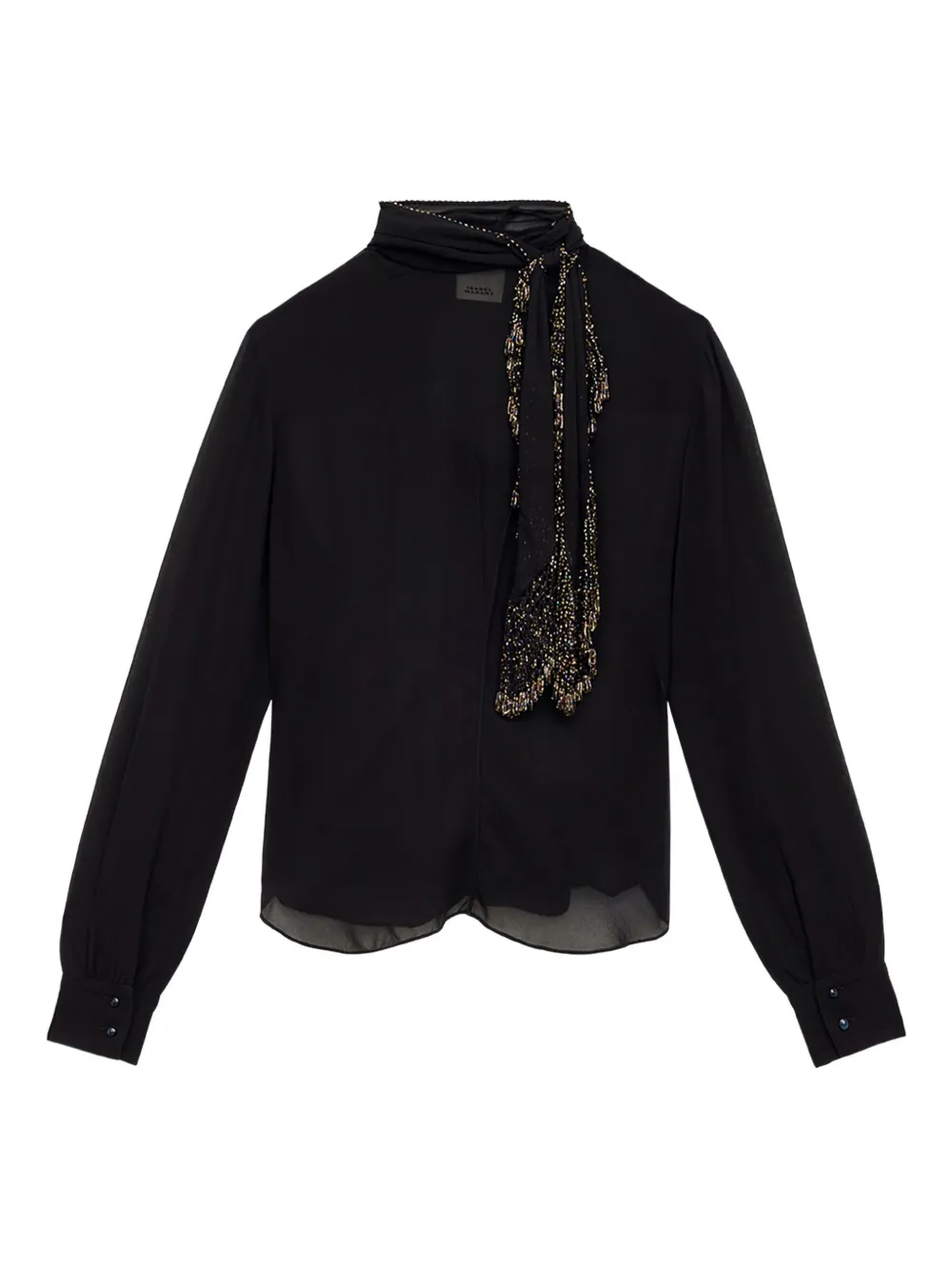 ISABEL MARANT Elaura blouse | Black | Image 1