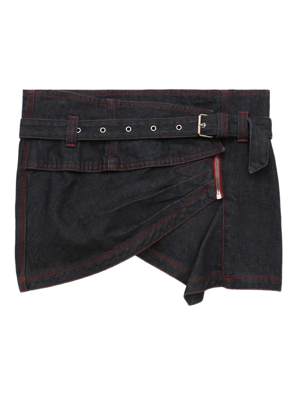 ISABEL MARANT belted wrap skirt | Blue | Image 1