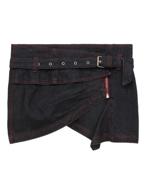 ISABEL MARANT belted wrap skirt