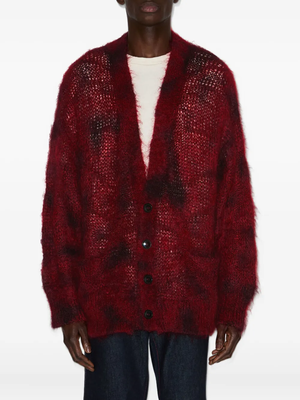 Isabel Marant Mahel Cardigan In Red