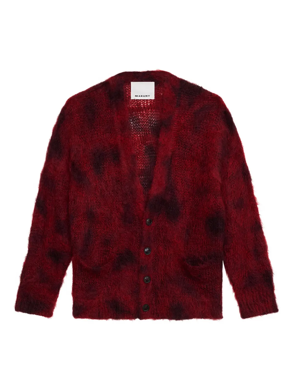 MARANT Mahel V-neck cardigan | Red | Image 1