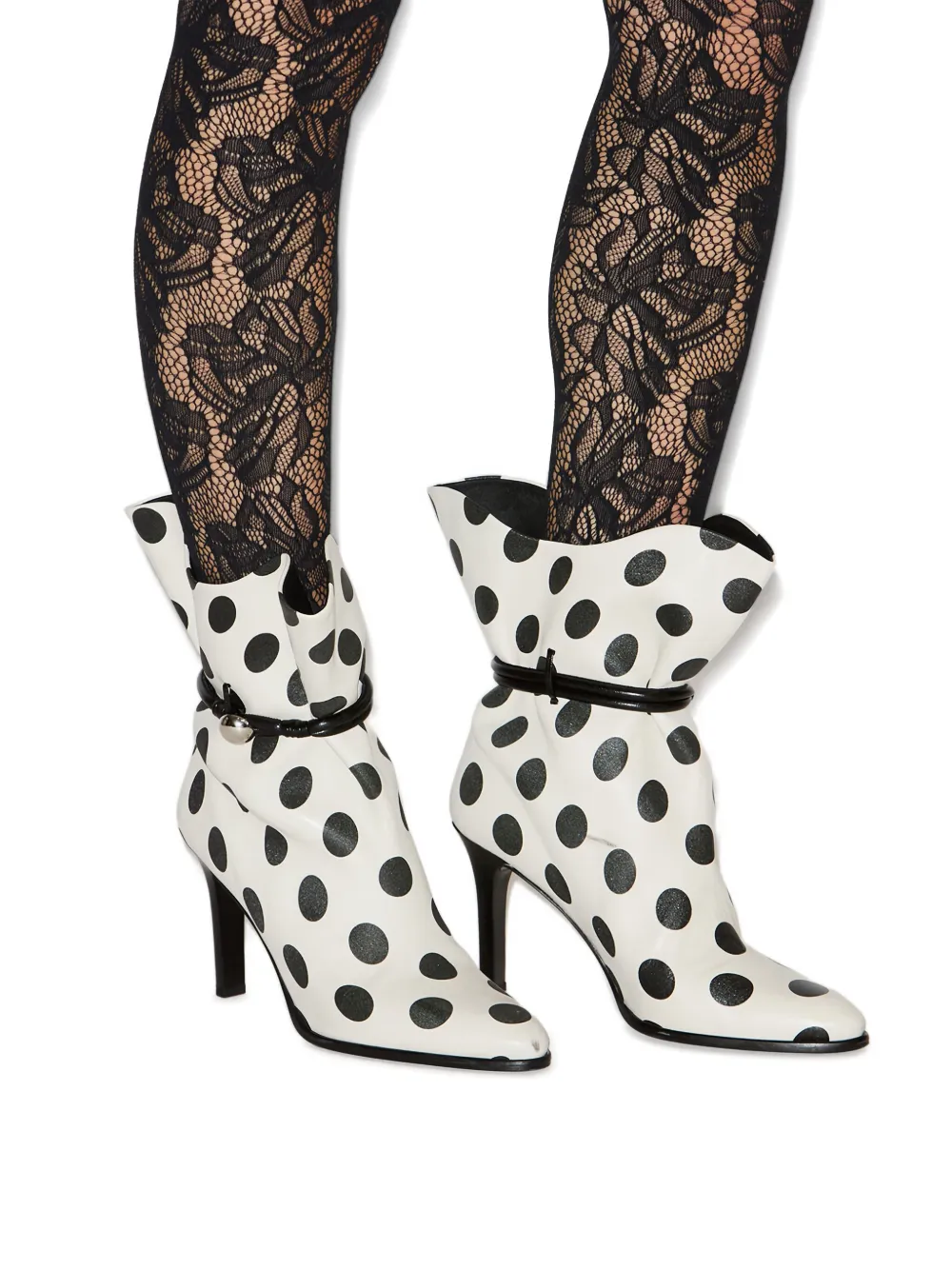 ISABEL MARANT 90mm Lolya boots White