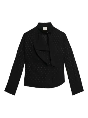 イザベルマラン＊ラッフル シャツ ISABEL MARANT Cubraly ラッフルシャツ | ブラック | FARFETCH JP