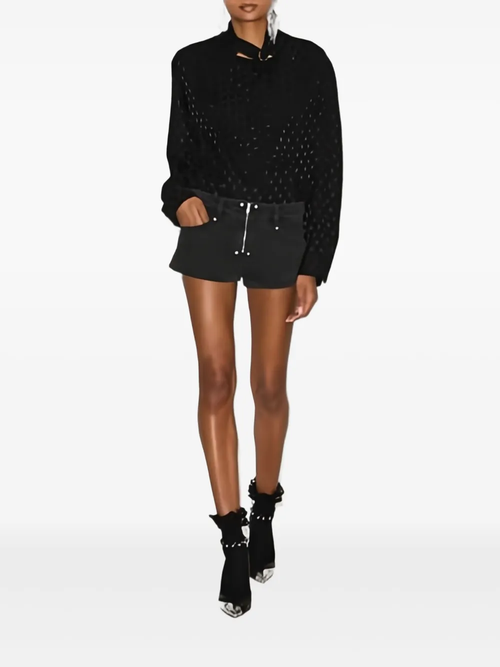ISABEL MARANT Emany polka-dot draped top | Blouses | Image 2