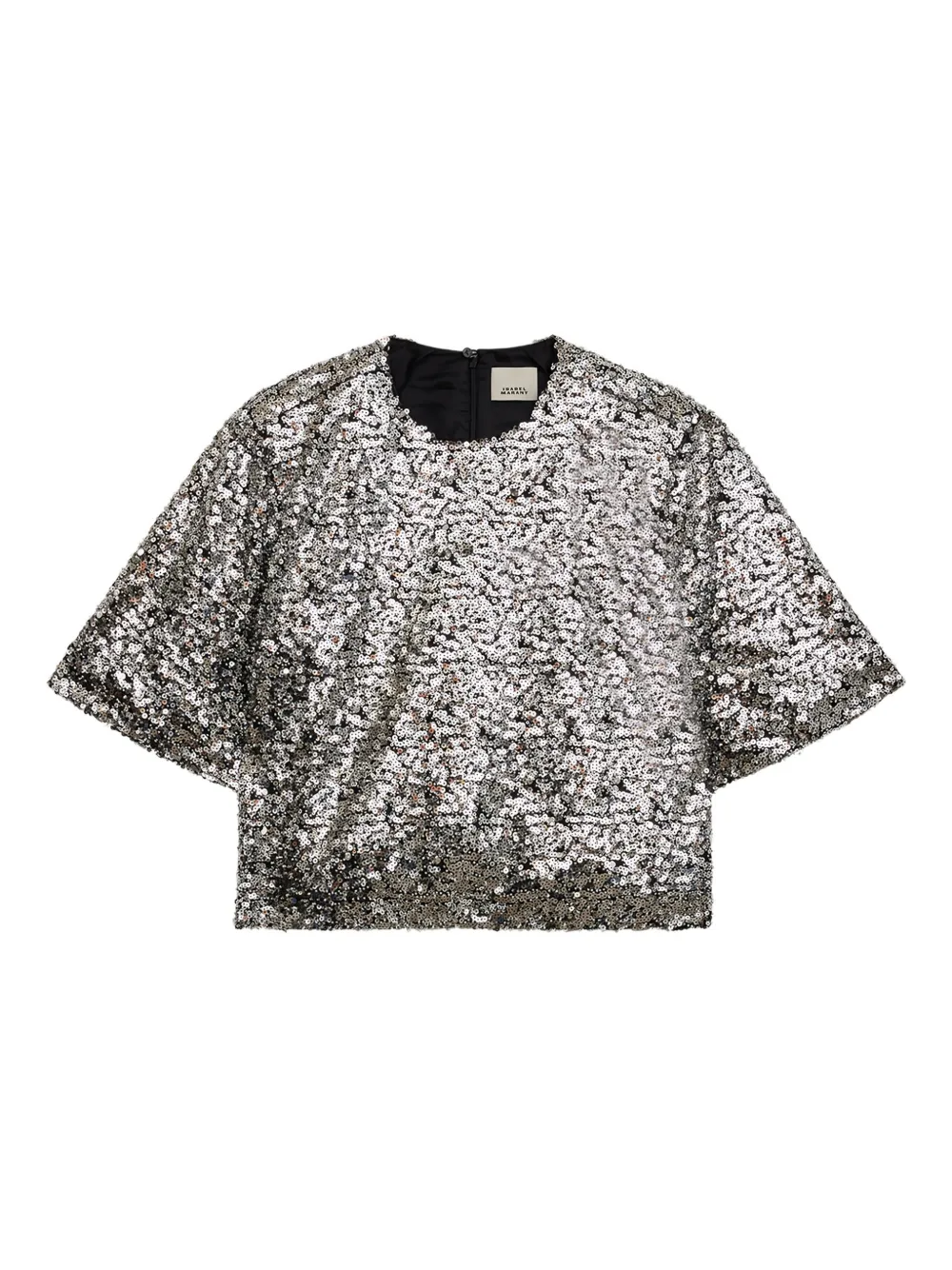 ISABEL MARANT Helga top | Silver | Image 1