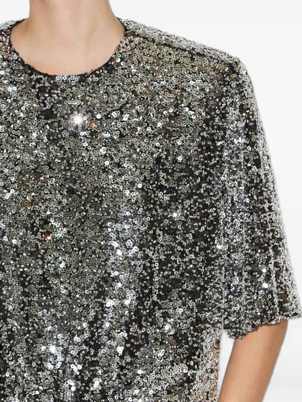 ISABEL MARANT Helga top Zilver