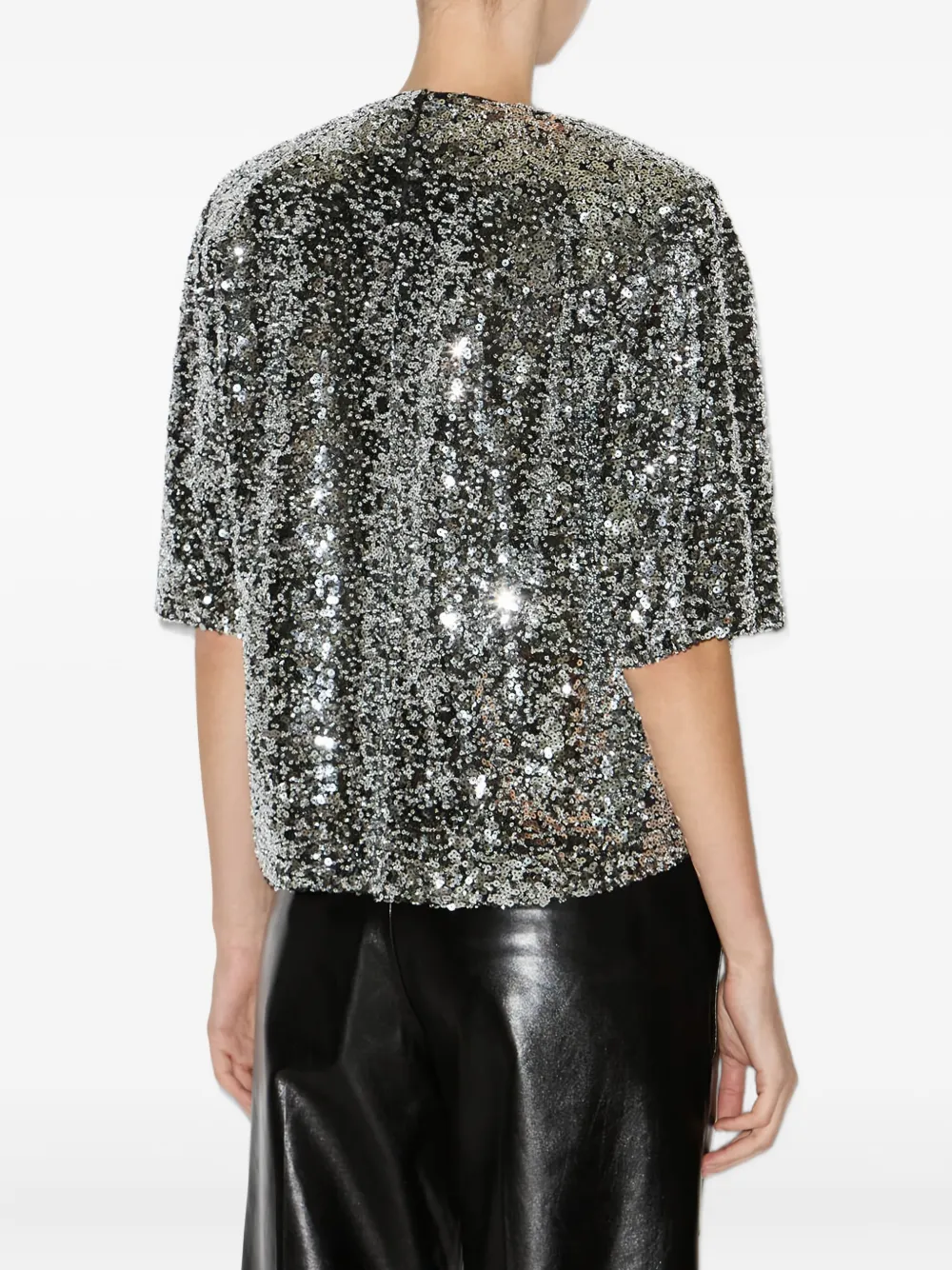 ISABEL MARANT Helga top Zilver