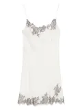 Carine Gilson silk slip dress - Neutrals