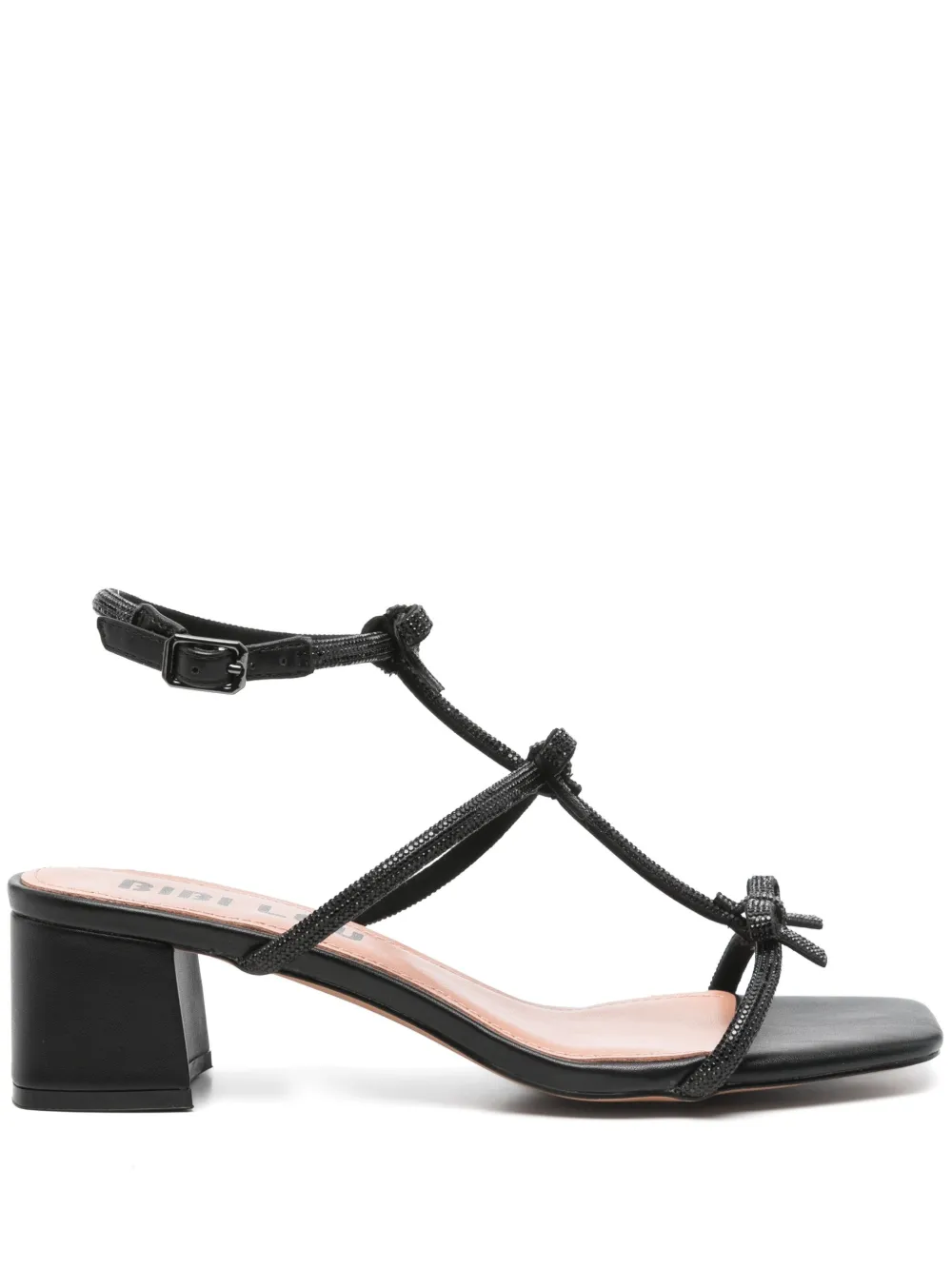 Bibi Lou 55mm leather sandals Black