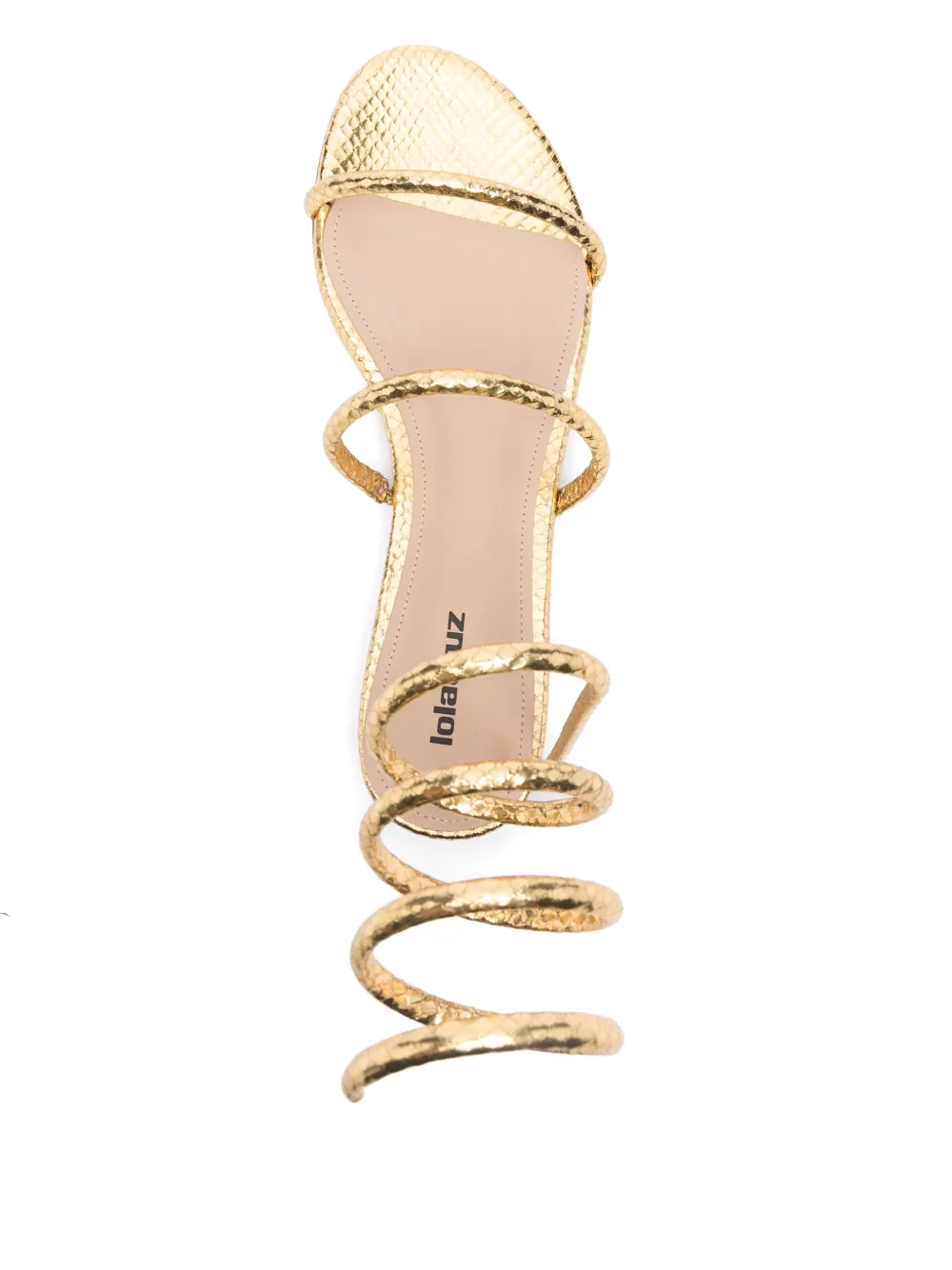 Lola Cruz Piale sandals Gold