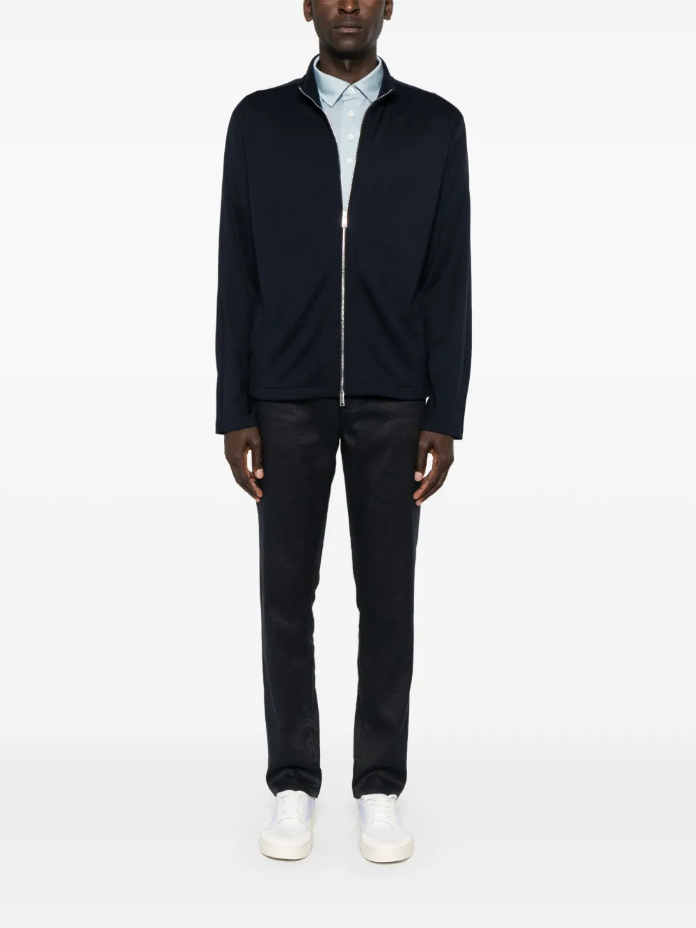 Zegna short-sleeves polo shirt - Blauw