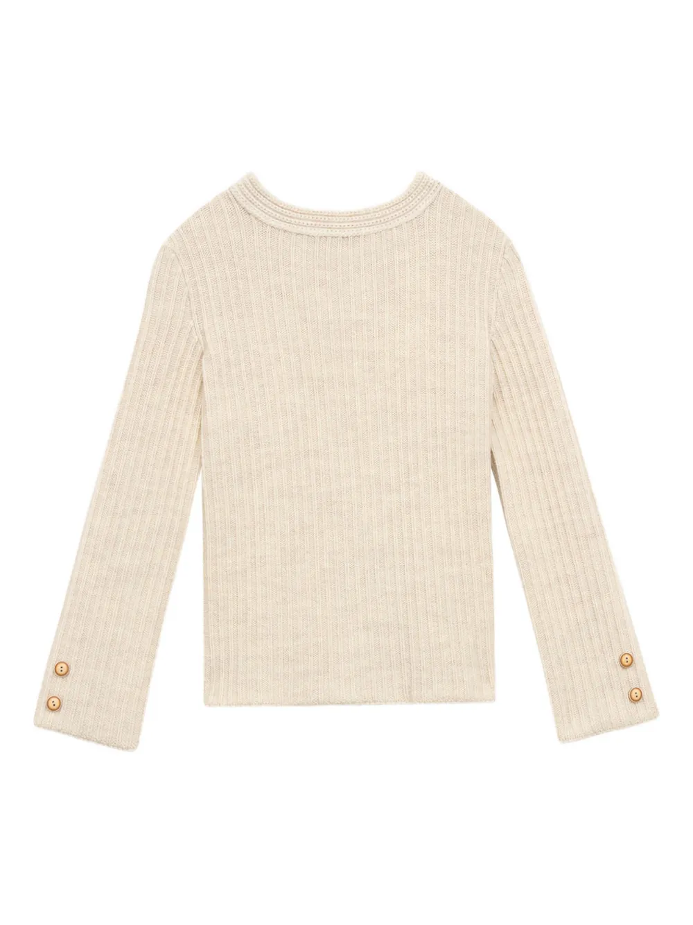 Isabel Marant Dixie Ribbed-knit Jumper In Neutral