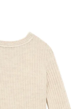 ISABEL MARANT Dixie リブニット セーター | ニュートラル | FARFETCH JP