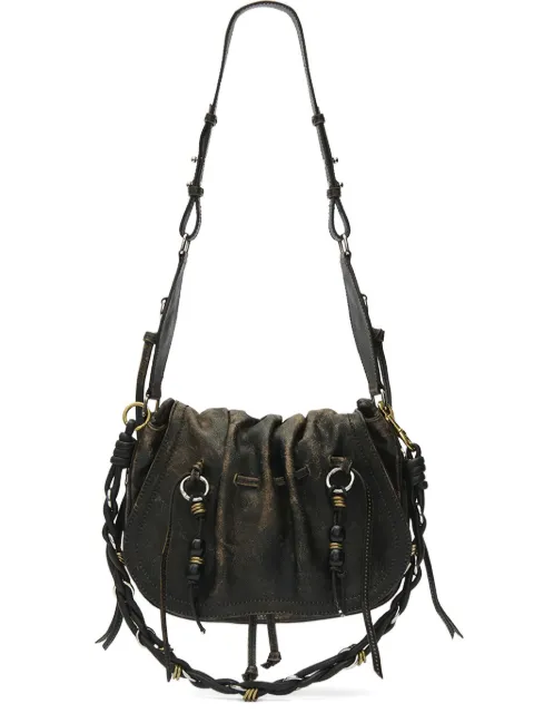 ISABEL MARANT drawstring leather shoulder bag