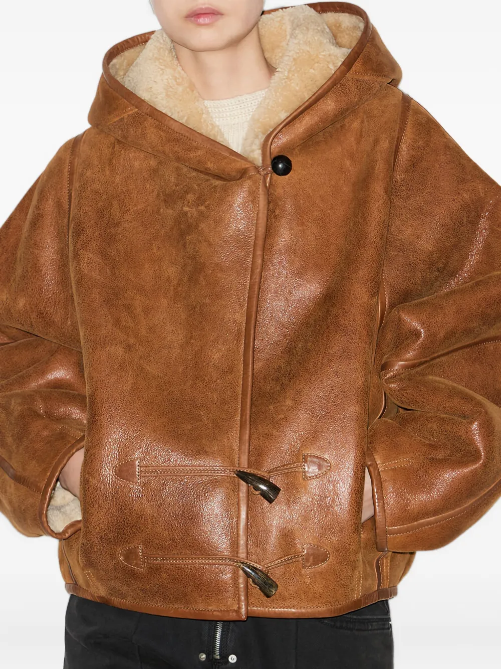 Isabel Marant Amiel Coat In Brown