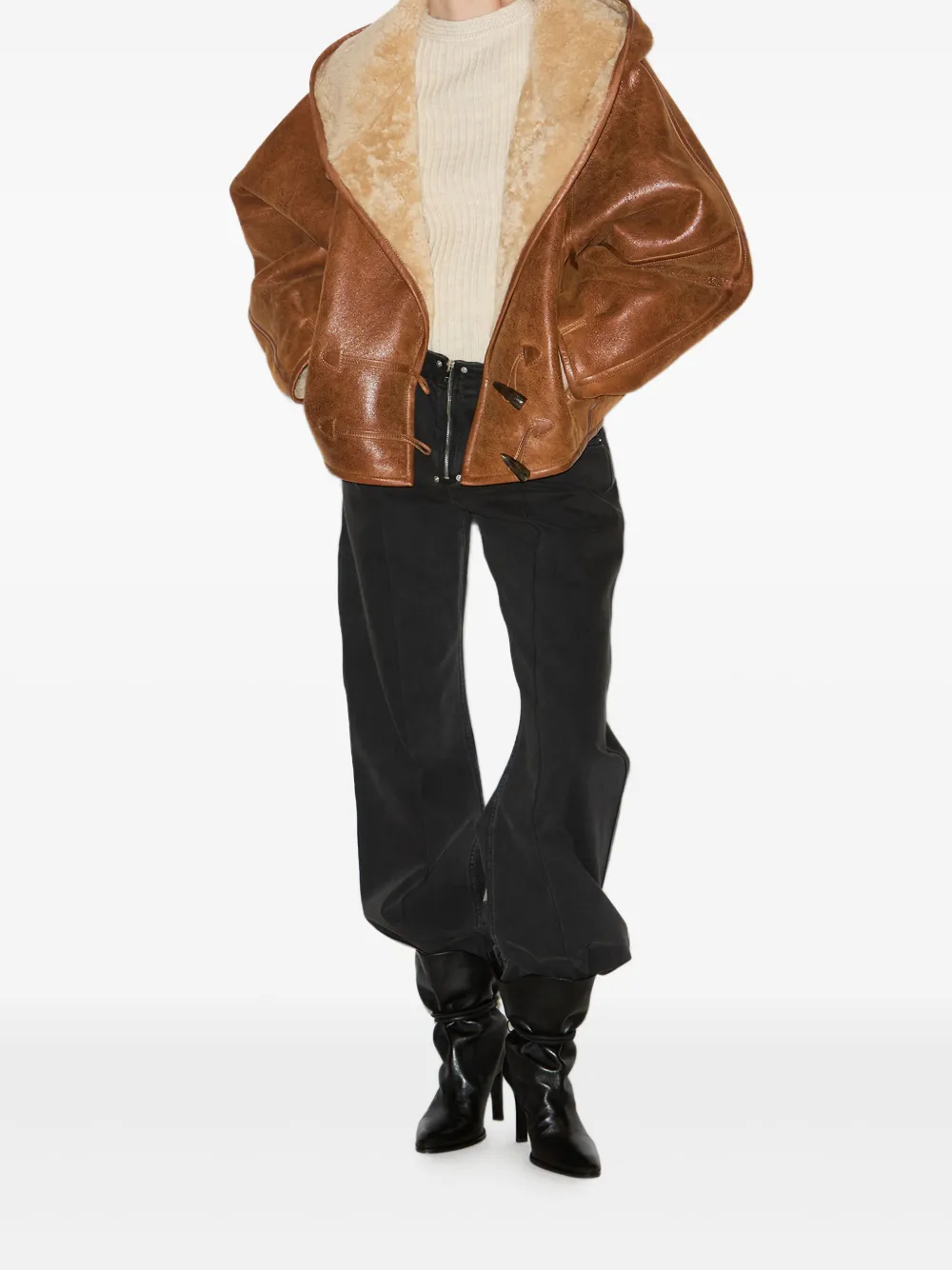 ISABEL MARANT Amiel jas - Bruin