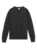 ISABEL MARANT Cassandre ring-embellished pullover - Grey