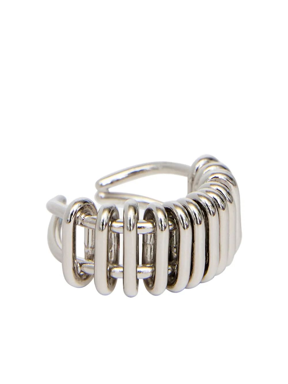 Isabel Marant Ivyo Linear-link Ring In Silver