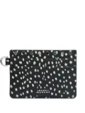 ISABEL MARANT small polka-dot cardholder - Black
