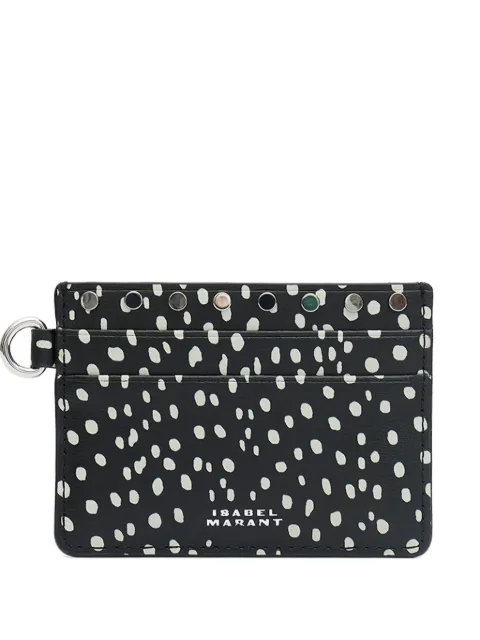 ISABEL MARANT small polka-dot cardholder
