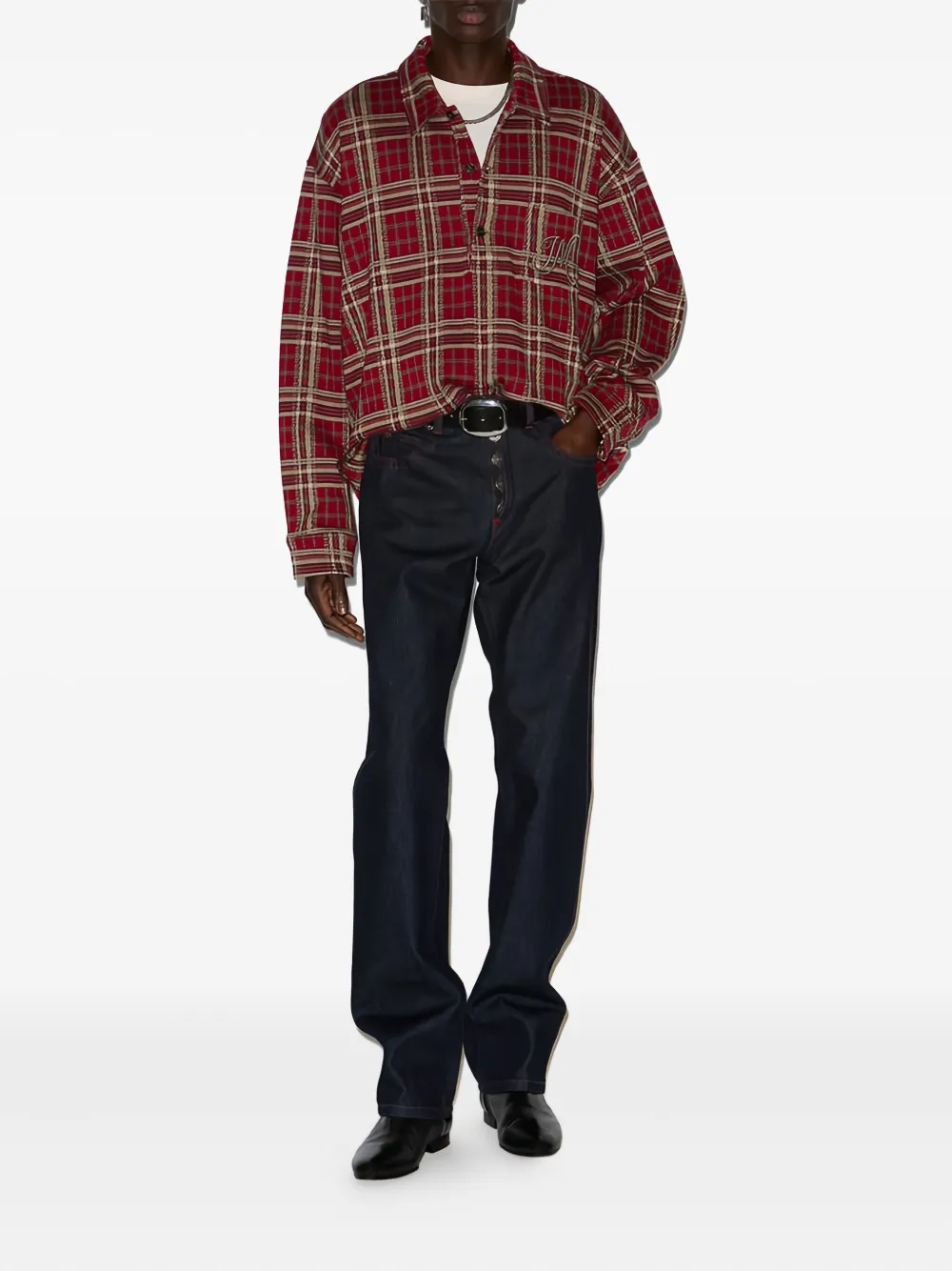 MARANT Jeffrey button-fly jeans - Blauw