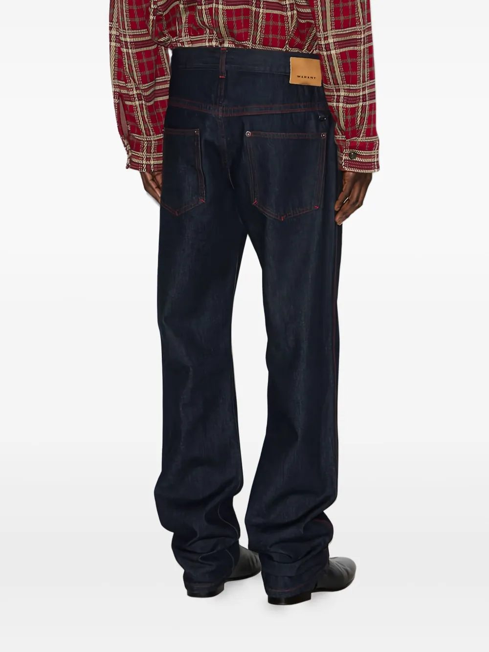 MARANT Jeffrey button-fly jeans Blauw