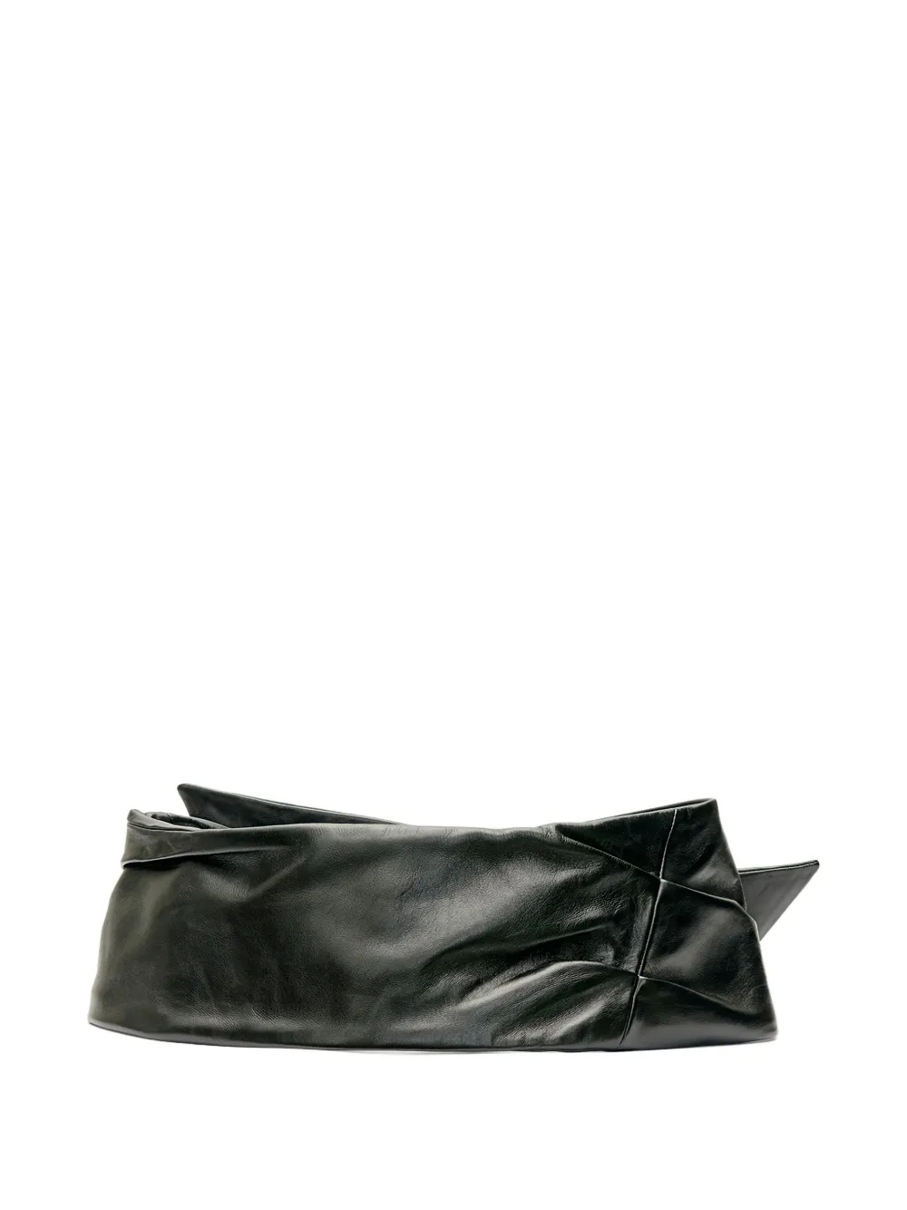 ISABEL MARANT draped belt - 01BK BLACK