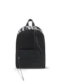 Balenciaga logo-print backpack - Black
