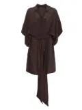 Carine Gilson silk robe - Brown